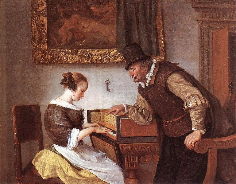 Jan Steen The Harpsichord Lesson